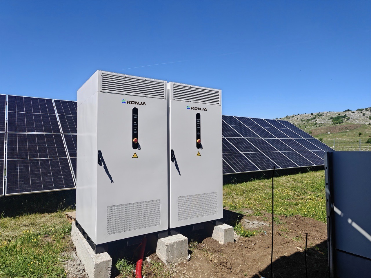 Referenčná realizácia batériového úložiska, 522 kWh