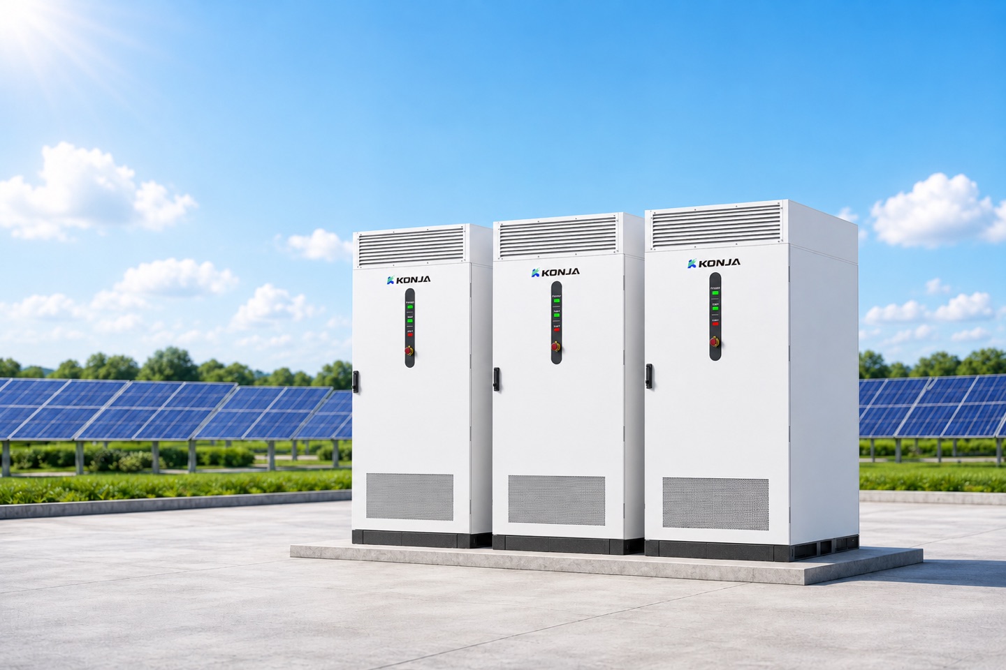 Batériové úložisko KONJA, kontajnerová jednotka 261 kWh
